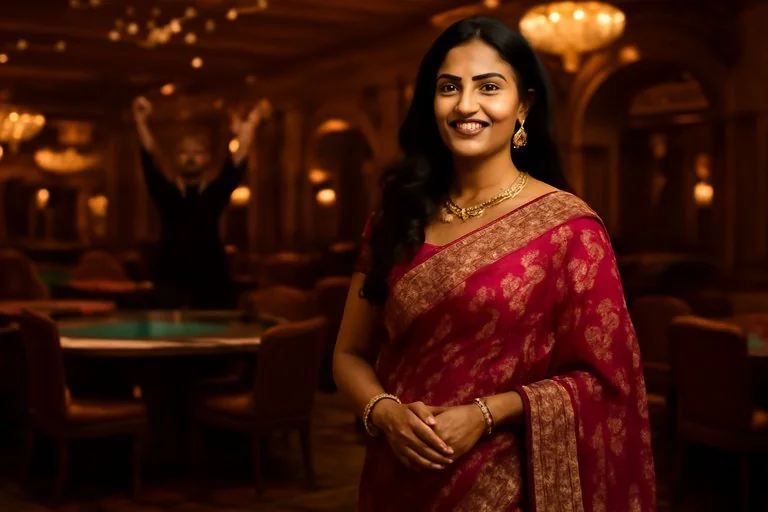 gbaji ব্যবহারকারী ফোনে হোম মেনু স্ক্রল করছেন